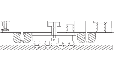 Flat bed and die cutting materials